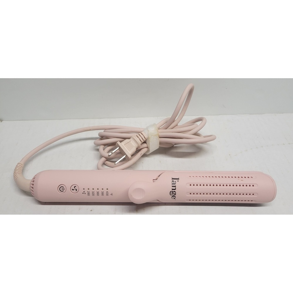 L'ange Le Duo 360 Airflow Styler Blush Pink Titanium Flat Iron Curler A133